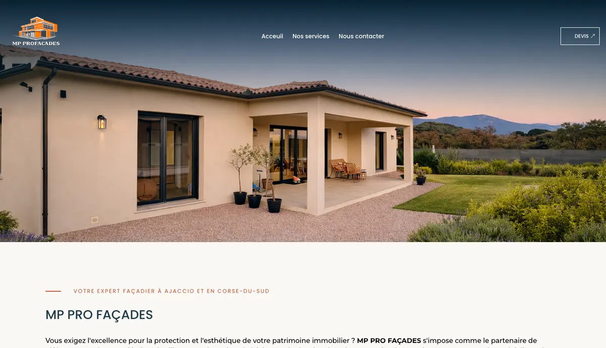 Site MP Pro Façades