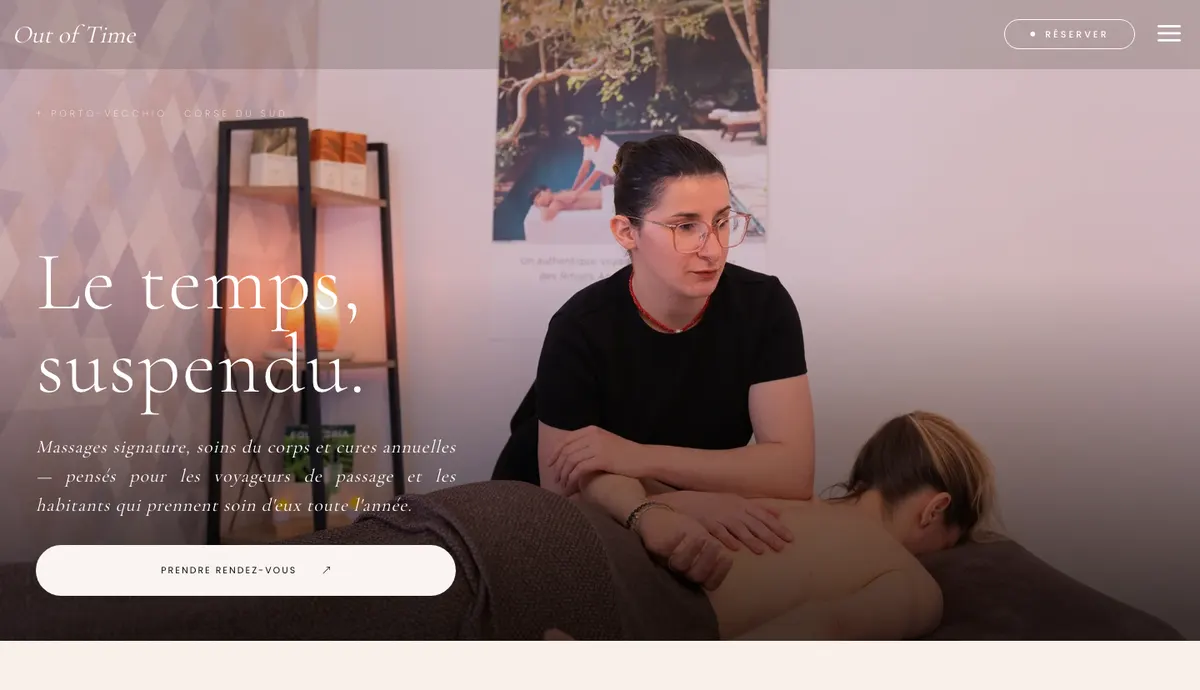 Site Out of Time · massage